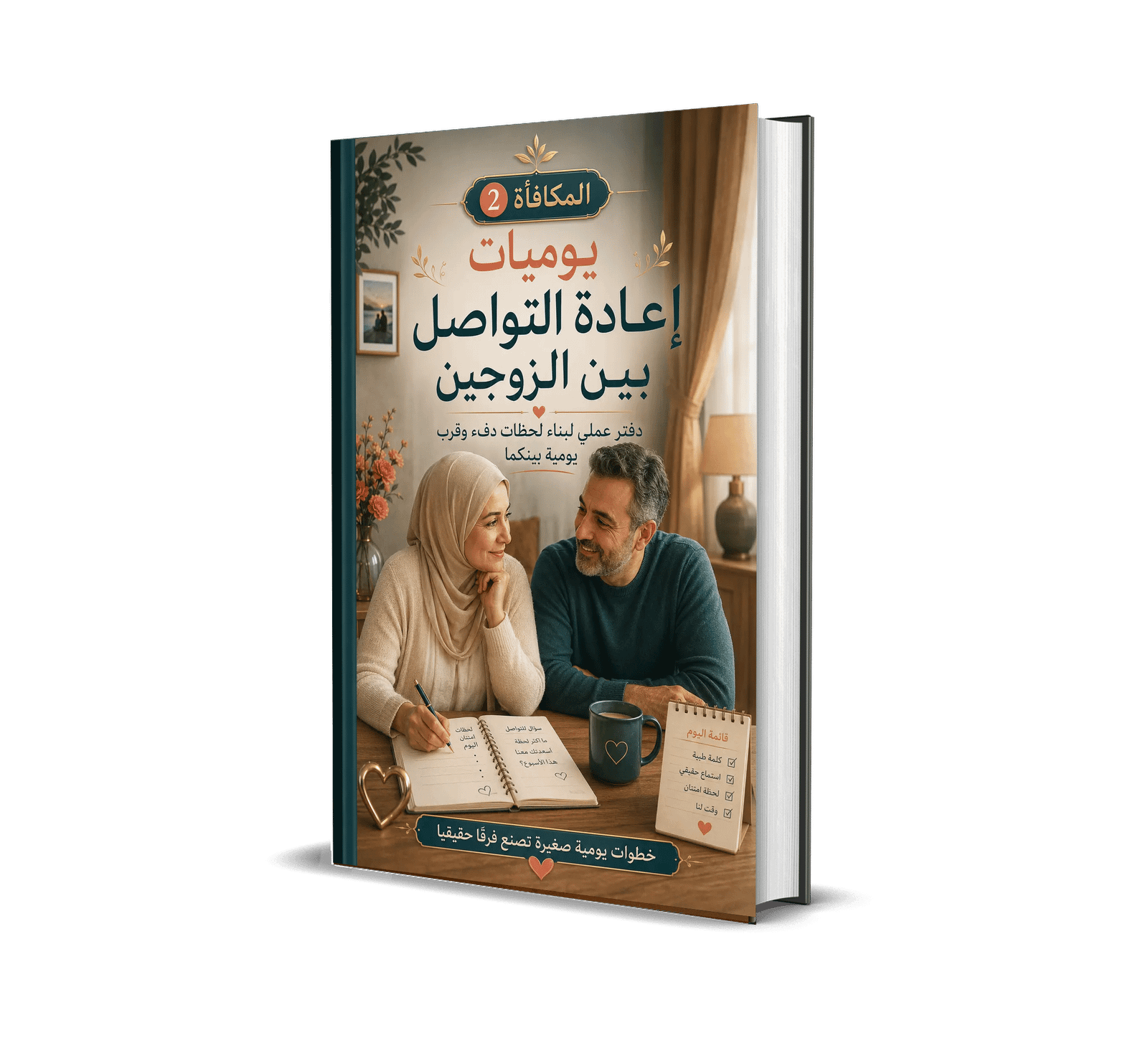 غلاف يوميات إعادة التواصل بين الزوجين