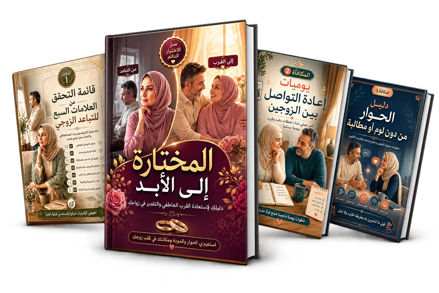 عرض مرئي لكتاب «المختارة إلى الأبد» والمكافآت الثلاث